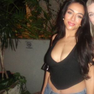 Abercrombie Black V-Neck Top